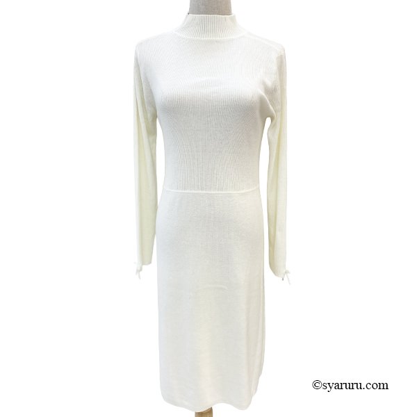 画像5: 【新作 SuperBeauty 2025秋冬 クーポン＆POINT可】ジャガード編みニットベスト×ニットOPアンサンブルワンピース (5)