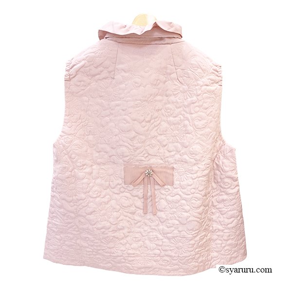 画像8: 【新作 SuperBeauty 2025秋冬 クーポン＆POINT可】中わたキルティング生地ベスト (8)