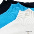 画像8: 【新作 SuperBeauty 2025秋冬 クーポン＆POINT可】胸元刺繍入りハイネックセーター (8)