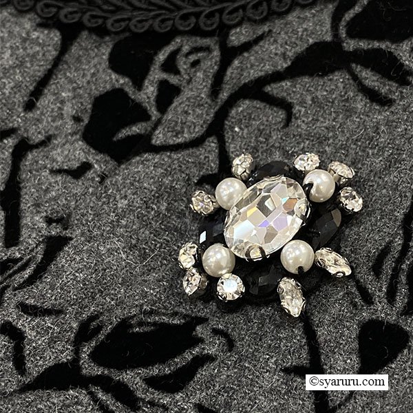 画像12: 【新作 SuperBeauty 2025秋冬 クーポン＆POINT可】フロッキープリント半袖ワンピース (12)