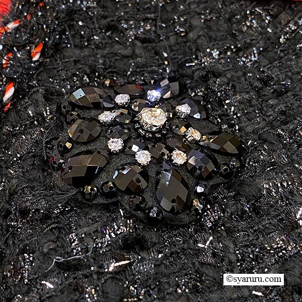 画像8: 【新作 SuperBeauty 2025秋冬 クーポン＆POINT可】ポケットファーデザインツイード素材ワンピース (8)