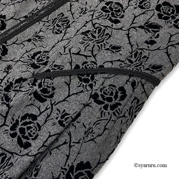 画像10: 【新作 SuperBeauty 2025秋冬 クーポン＆POINT可】フロッキープリント半袖ワンピース (10)