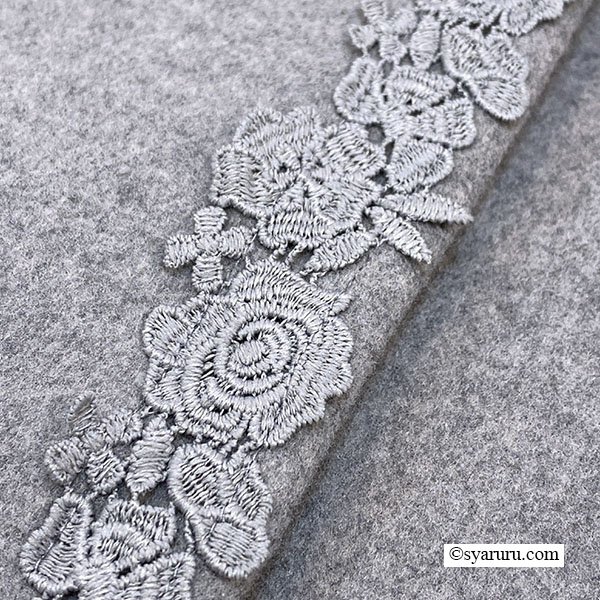 画像11: 【新作 SuperBeauty 2025秋冬 クーポン＆POINT可】襟付きレース使いマント (11)