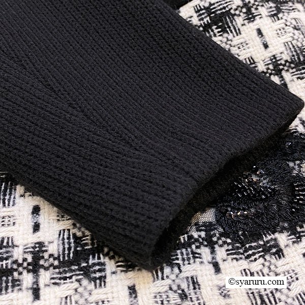 画像10: 【《30%OFF！》SuperBeauty 2025秋冬】ツイードチェック切替ジャケット (10)