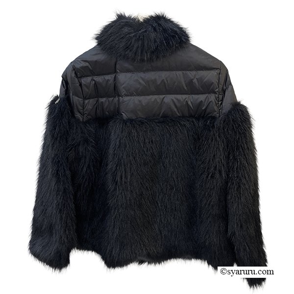 画像3: 【《30%OFF！》SuperBeauty 2025秋冬】フェイクファー切替ダウンショートコート (3)