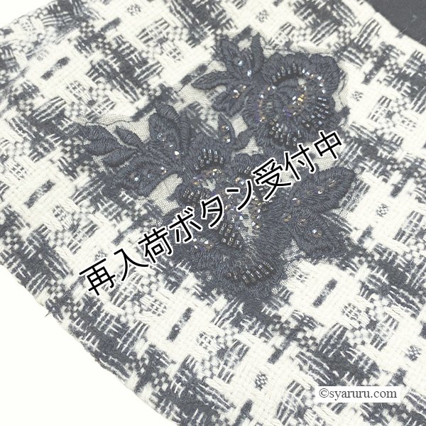 画像8: 【今週の追加 《半額以下+クーポン＋POINT！》SuperBeauty 】ツイードチェック切替ジャケット (8)