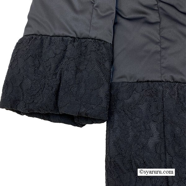 画像11: 【《30%OFF！》SuperBeauty 2025秋冬】裾レース切替ダウンコート (11)
