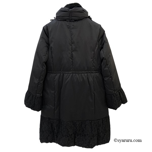 画像5: 【《30%OFF！》SuperBeauty 2025秋冬】裾レース切替ダウンコート (5)