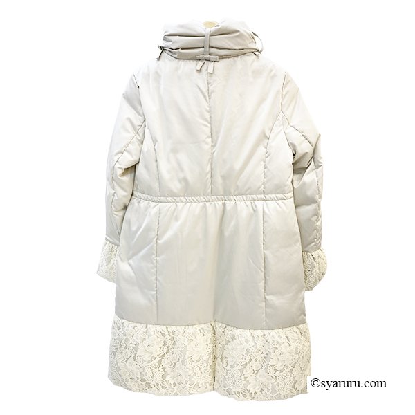 画像7: 【《30%OFF！》SuperBeauty 2025秋冬】裾レース切替ダウンコート (7)