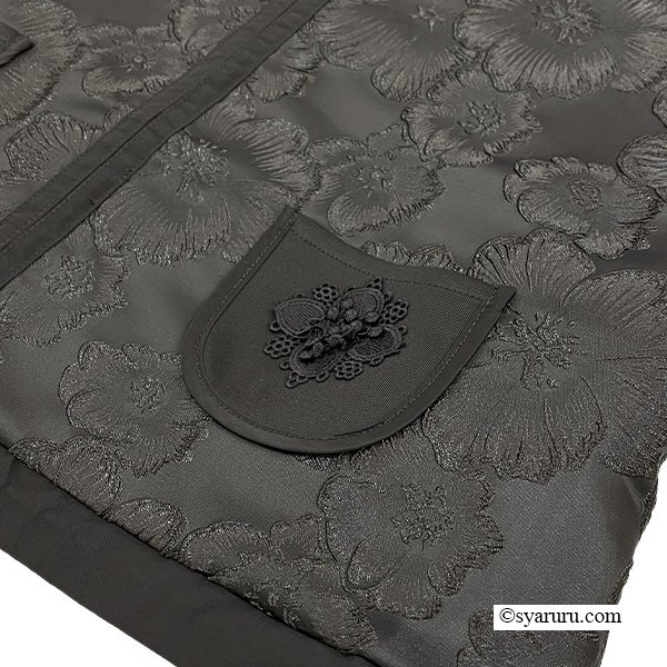 画像4: 【SuperBeauty 2025秋冬 クーポン＆POINT可】大花ジャガード織使いジャケット (4)