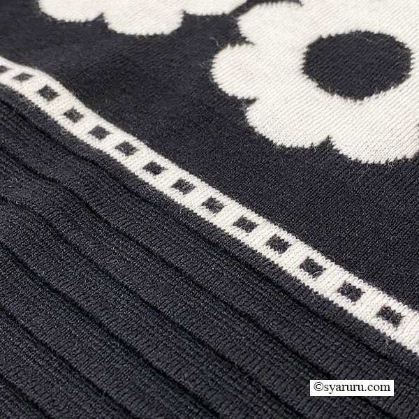 画像7: 【新作 SuperBeauty 2025秋冬 クーポン＆POINT可】花柄ジャガード編みニットワンピース (7)