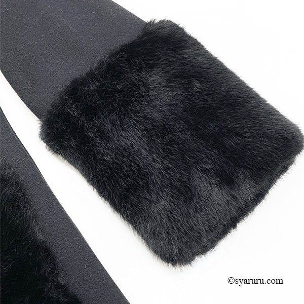 画像15: 【新作 SuperBeauty 2025秋冬 クーポン＆POINT可】ファーストール付きノーカラーコート (15)