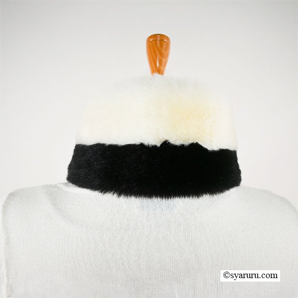 画像4: 【あわせて買うと便利】モノトーンパール プレミアムファー マフラー (4)