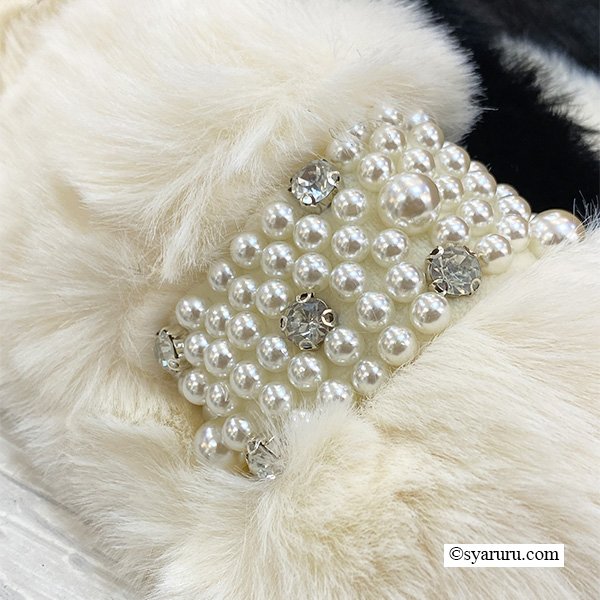 画像6: 【あわせて買うと便利】モノトーンパール プレミアムファー マフラー (6)