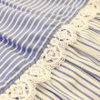 画像6: 【15,000円 →超特価 3,900円＜在庫限り＞クーポン/POINT不可】ストライプ裾異素材切替のタフタ素材スカート (6)