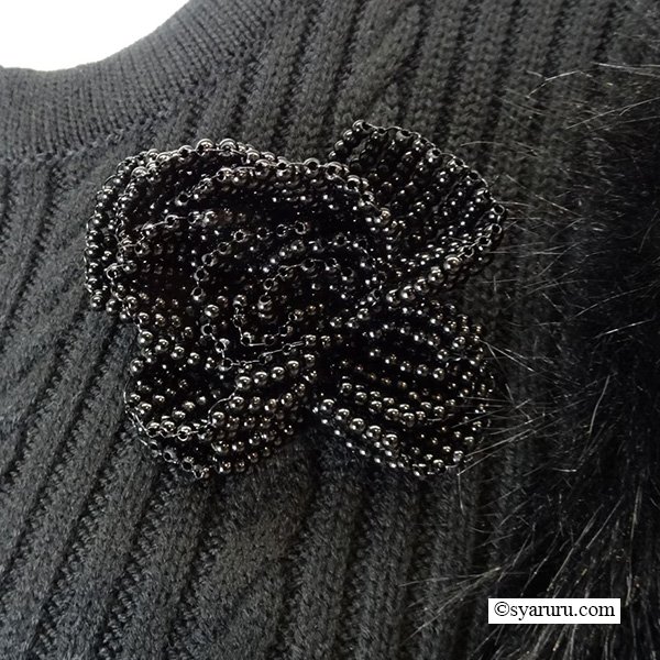 画像5: 【《半額以下！》SuperBeauty 2025秋冬】袖フェイクファーデザインジップアップニットジャケット (5)