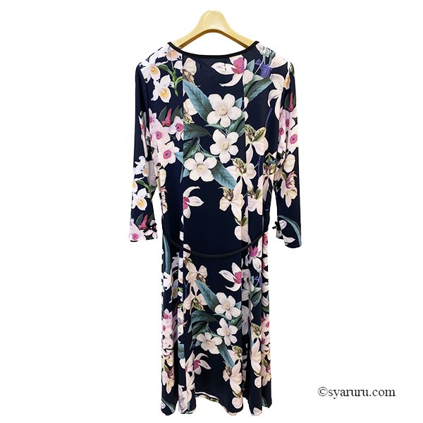 画像8: 【《新作》SuperBeauty 2026春夏】大花プリント七分袖ワンピース (8)