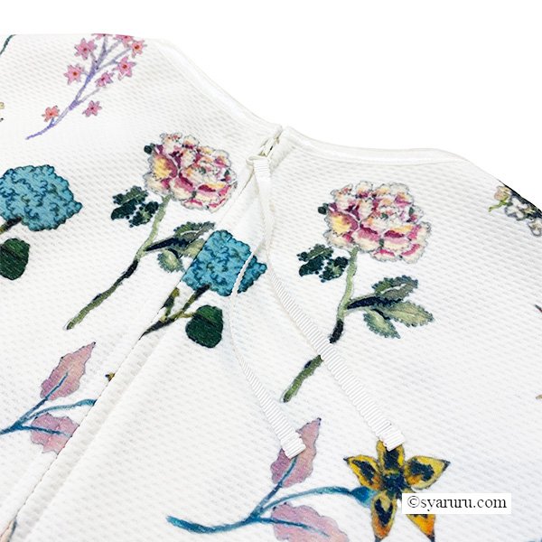 画像10: 【《新作》SuperBeauty 2026春夏】マルチカラーフラワープリント フレンチスリーブワンピース (10)