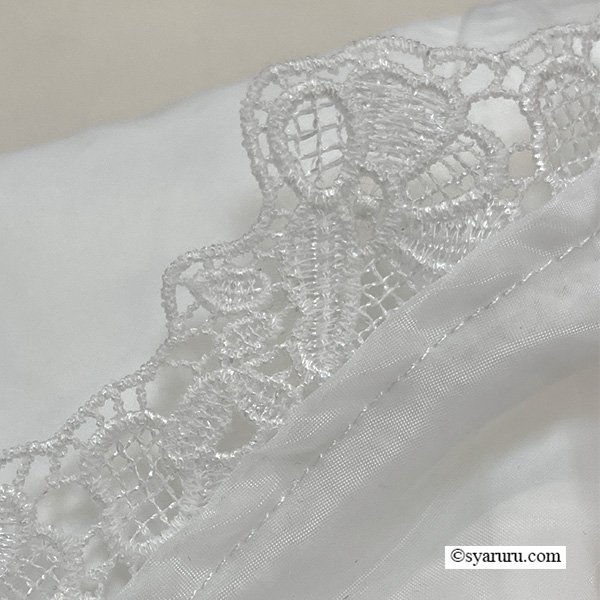 画像19: 【《新作》SuperBeauty 2026春夏】スタンドフリル透かしレース素材ダンボールニット素材コート (19)