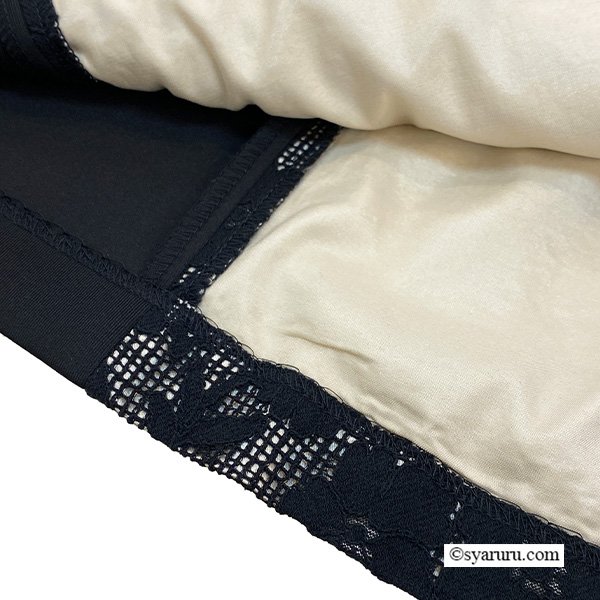 画像11: 【《新作》SuperBeauty 2026春夏】前立て透かしレース切替 ダンボールニット素材フレンチスリーブワンピース (11)