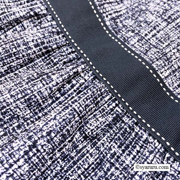 画像10: 【《新作》SuperBeauty 2026春夏】グログランテープ使い転写プリント コサージュ付半袖ワンピース (10)