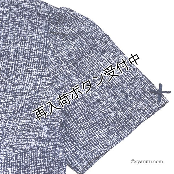 画像6: 【SALE 50％ 2026春夏SuperBeauty】グログランテープ使い転写プリント コサージュ付半袖ワンピース (6)