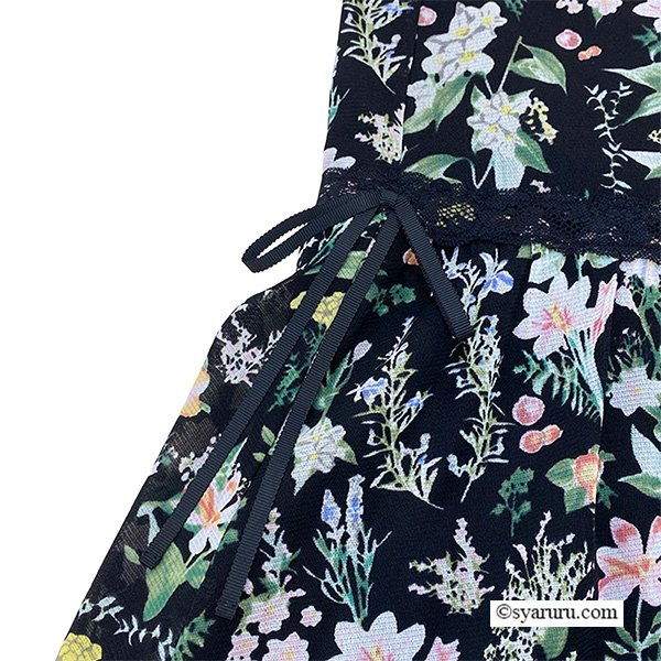 画像8: 【《新作》SuperBeauty クーポン1111(10%OFF)他　利用可】多色使いパワーネット素材ワンピース (8)