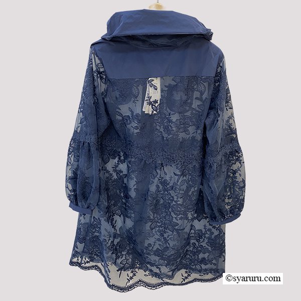 画像8: 【《新作》SuperBeauty クーポン1111(10%OFF)他　利用可】花レースx刺繍透かし素材コート (8)