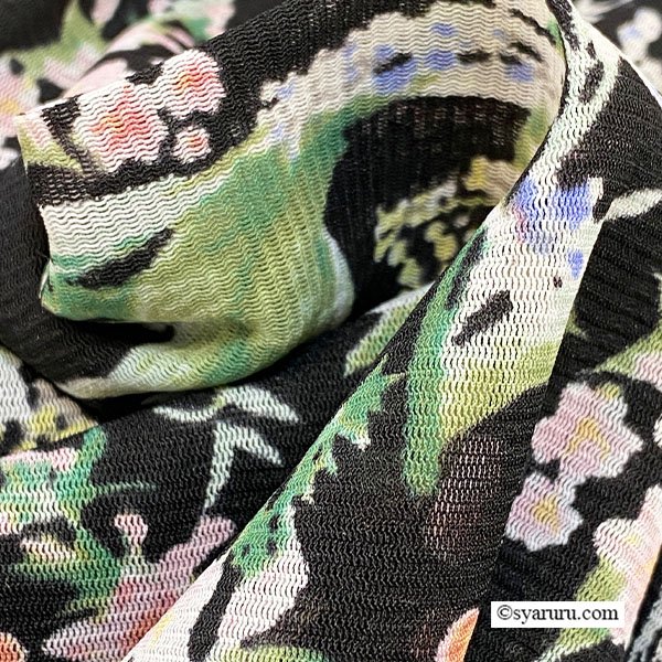 画像12: 【《新作》SuperBeauty クーポン1111(10%OFF)他　利用可】多色使いパワーネット素材ワンピース (12)