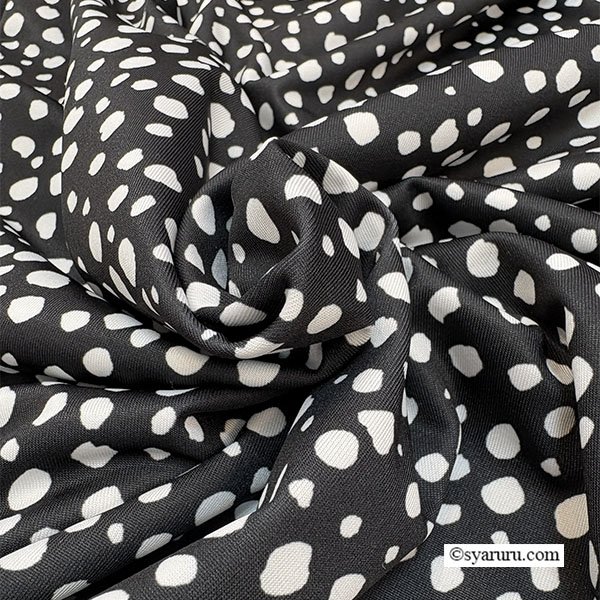 画像10: 【《新作》SuperBeauty クーポン1111(10%OFF)他　利用可】パールビーズ使いニットxドット柄切替ワンピース (10)