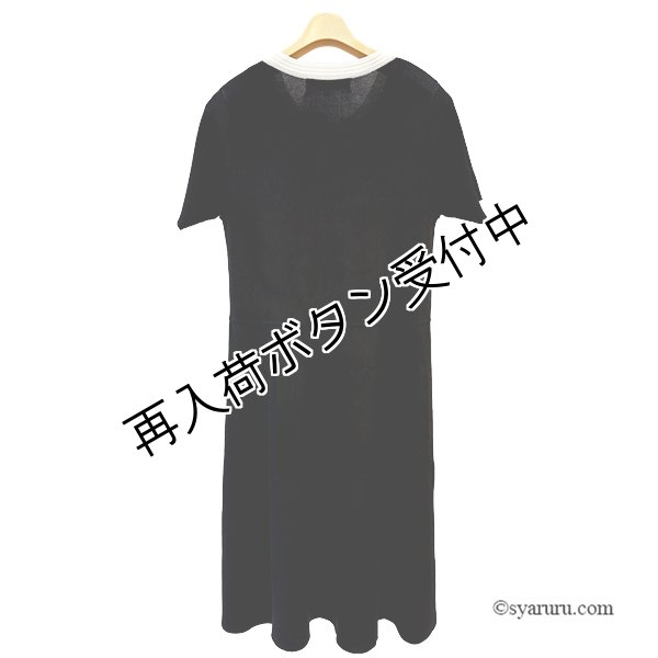 画像4: 【今週の追加SuperBeauty クーポン1111(10%OFF)他　利用可】かぎ針花モチーフ付配色ニットワンピース (4)