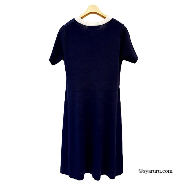 画像6: 【《新作》SuperBeauty 2026春夏】かぎ針花モチーフ付配色ニットワンピース (6)