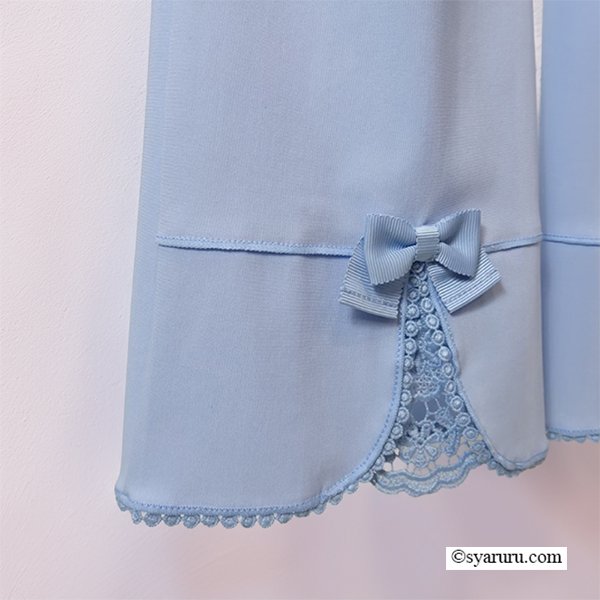 画像3: 【《新作》SuperBeauty クーポン1111(10%OFF)他　利用可】後ろリボンデザインパンツ (3)