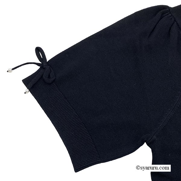 画像7: 【《新作》SuperBeauty クーポン1111(10%OFF)他　利用可】スイーツ刺繍半袖セーター (7)