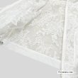 画像14: 【今週の追加《新作》SuperBeauty クーポン1111(10%OFF)他　利用可】レース花モチーフx刺繍入りジップアップジャケット (14)