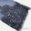 画像10: 【今週の追加《新作》SuperBeauty クーポン1111(10%OFF)他　利用可】裾レース切替転写素材ノーカラージャケット (10)
