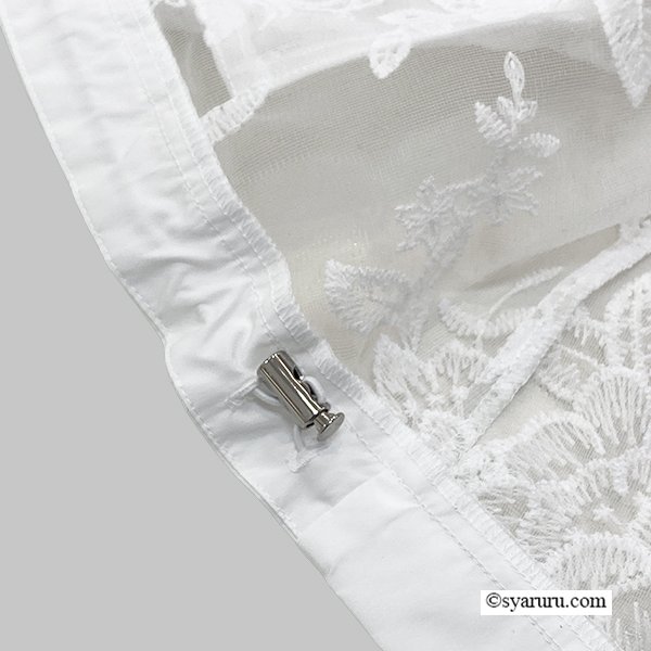 画像10: 【今週の追加《新作》SuperBeauty クーポン1111(10%OFF)他　利用可】レース花モチーフx刺繍入りジップアップジャケット (10)