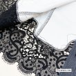 画像15: 【今週の追加《新作》SuperBeauty クーポン1111(10%OFF)他　利用可】裾レース切替転写素材ノーカラージャケット (15)