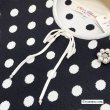 画像10: 【今週の追加SuperBeauty クーポン1111(10%OFF)他　利用可】水玉ジャガード編み切替ニットワンピース (10)