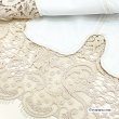画像15: 【今週の追加《新作》SuperBeauty クーポン1111(10%OFF)他　利用可】デニム風転写プリント素材の裾レース使い ノースリーブワンピース (15)