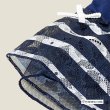 画像13: 【《新作》SuperBeauty クーポン1111(10%OFF)他　利用可】胸元刺繍袖ボーダー柄フリルTシャツ (13)