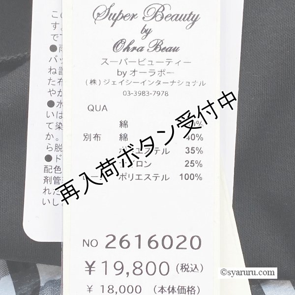 画像13: 【SUMMER SALE30％ 2026春夏SuperBeauty】ギンガムチェック切替レース使いワンピース (13)