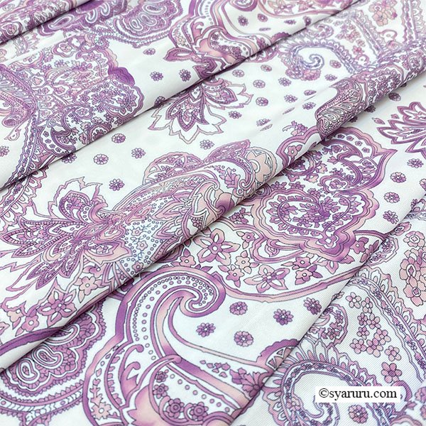 画像13: 【《新作》SuperBeauty クーポン1111(10%OFF)他　利用可】ペイズリー柄Vネックワンピース (13)