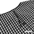 画像8: 【《新作》SuperBeauty クーポン1111(10%OFF)他　利用可】ギンガムチェック柄切替ワンピース (8)