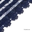 画像6: 【《新作》SuperBeauty クーポン1111(10%OFF)他　利用可】ボーダー柄プリントレース素材スカート (6)