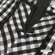 画像7: 【《新作》SuperBeauty クーポン1111(10%OFF)他　利用可】ギンガムチェック柄切替ワンピース (7)