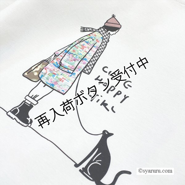 画像7: 【あわせて買うと便利】ガール＆キャット エレガントプリントトップス (7)