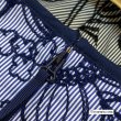 画像12: 【《新作》SuperBeauty クーポン1111(10%OFF)他　利用可】ストライプ柄x花フロッキープリント半袖ワンピース (12)