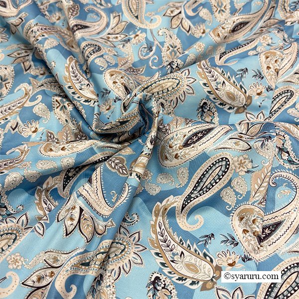 画像9: 【《新作》SuperBeauty クーポン1111(10%OFF)他　利用可】胸元レースxスリット入りペイズリー柄切替ワンピース (9)