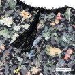 画像5: 【  《新作》SuperBeauty クーポン1111(10%OFF)他　利用可】パフ袖x裾フリルデザインレース素材花プリントワンピース (5)